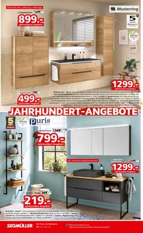 Badmöbel im aktuellen Segmüller Prospekt (Darmstadt) Badmöbel im Segmüller Prospekt "Highlight Angebote" mit 48 Seiten (Darmstadt)