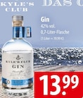Gin im Angebot bei famila Nordost in Neumünster Gin Angebote von Kyle's Club bei famila Nordost Neumünster für 13,99 €