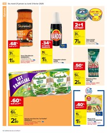 Promo Bonduelle dans le catalogue Carrefour du moment à la page 54