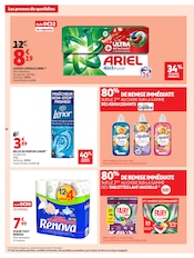 Promos Lessive dans le catalogue "PETIT DÉJ & GOÛTER" de Auchan Hypermarché Lessive en promo dans le catalogue Auchan Hypermarché à la page 36
