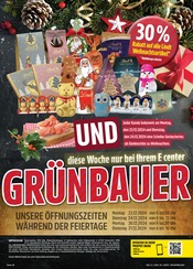 Aktueller E center Prospekt mit Weihnachtsdekoration, "Wir lieben Lebensmittel!", Seite 28