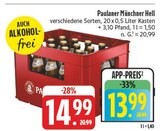 Münchner Hell im Angebot bei EDEKA in Coswig Münchner Hell Angebote von Paulaner bei EDEKA Coswig für 13,99 €