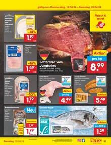 Geflügel im Netto Marken-Discount Prospekt "Aktuelle Angebote" mit 45 Seiten (Mönchengladbach)