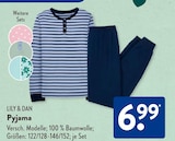 Pyjama von LILY & DAN im aktuellen ALDI SÜD Prospekt für 6,99 €