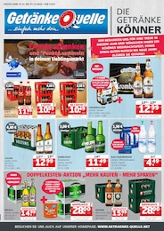 Aktueller GetrĂ€nke Quelle Weydringer GetrĂ€nkemĂ€rkte Prospekt fĂŒr Banteln 15.12.2025 - 31.12.2025 GetrĂ€nke Quelle Weydringer Prospekt fĂŒr Banteln mit 6 Seiten