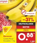 Netto Marken-Discount Dießen - Bananen Angebot im Prospekt Bananen bei Netto Marken-Discount im Dießen Prospekt für 0,88 €