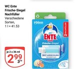 Frische-Siegel Nachfüller Angebote von WC Ente bei GLOBUS Nettetal für 2,99 €
