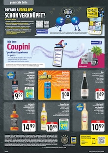 Jack Daniels im EDEKA Prospekt "Wir lieben Lebensmittel!" mit 8 Seiten (Würzburg)