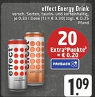 Aktuelles Energy Drink Angebot bei E center in Bielefeld ab 1,09 €