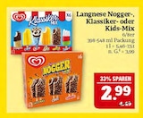 Aktuelle Joghurt Angebote bei Marktkauf in Leipzig Aktuelles Nogger-, Klassiker- oder Kids-Mix Angebot bei Marktkauf in Leipzig ab 2,99 €