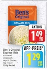 Express-Reis von Ben’s Original für 1,29 € bei E center im Angebot Express-Reis von Ben’s Original im aktuellen E center Prospekt