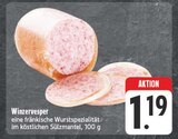 EDEKA Hemhofen - Winzervesper Angebot im Prospekt Winzervesper bei EDEKA im Hemhofen Prospekt für 1,19 €
