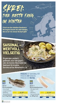 Fisch im METRO Prospekt "Wochenangebote SCO + Gewinnspiel + Outdoor" mit 75 Seiten (Hildesheim)