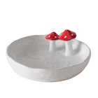 Coupelle blanche en céramique avec champignons Funghi - diamètre 17,5 x 6,5 cm - BOLTZE en promo chez Botanic Coupelle blanche en céramique avec champignons Funghi - diamètre 17,5 x 6,5 cm - BOLTZE dans le catalogue Botanic