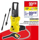 Nettoyeur haute pression K2 - KARCHER en promo à 89,90 € chez Cora Nettoyeur haute pression K2 - KARCHER dans le catalogue Cora