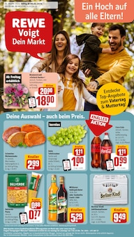 Aktueller REWE Prospekt "Dein Markt" Seite 1 von 28 Seiten für Brandenburg