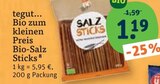 Sticks im tegut Prospekt Bio-Salz Sticks von tegut... im aktuellen tegut Prospekt für 1,19 €