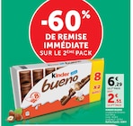 Kinder bueno à Hyper U dans Beaurepaire Kinder bueno à Hyper U dans Beaurepaire