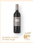 Médoc - Château Grivière en promo chez Monoprix Ajaccio à 8,63 €