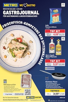 Metro Prospekt Gastro Journal mit 32 Seiten