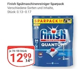 Aktuelles Spülmaschinenreiniger Sparpack Angebot bei GLOBUS in Jena ab 12,99 €