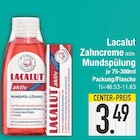 Zahncreme von Lacalut im aktuellen EDEKA Prospekt für 3,49 €