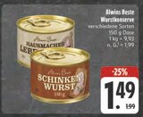 Hausmacher Leberwurst im Angebot bei E center in Pirna Hausmacher Leberwurst Angebote von Alwins Beste bei E center Pirna für 1,49 €