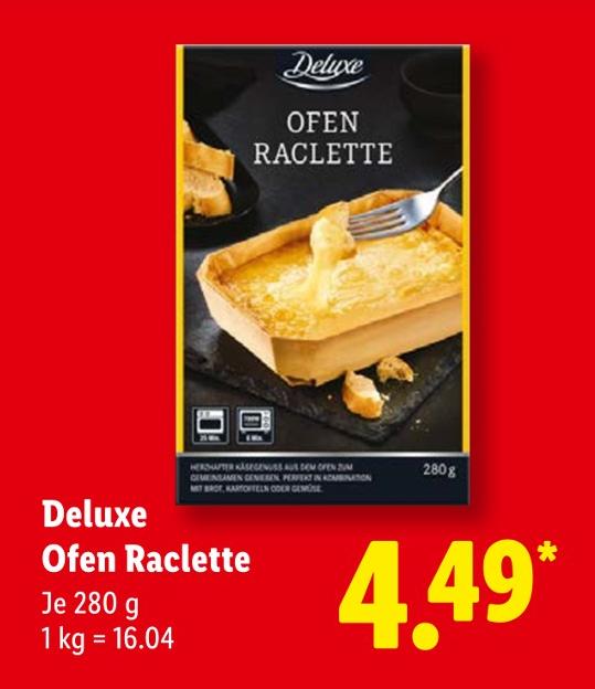 Ofen Raclette