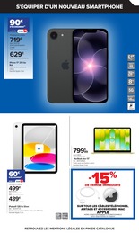 Prix et réduction Apple dans le prospectus Carrefour en cours Offre Apple dans le catalogue Carrefour du moment à la page 25