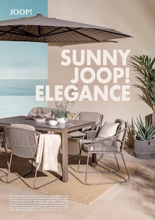 Gartensitzmöbel im Segmüller Prospekt "JOOP! Outdoor Collection 2025" mit 8 Seiten (Nürnberg)