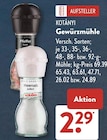 Gewürzmühle Pfeffer bunt von Kotányi im aktuellen ALDI SÜD Prospekt für 2,29 €