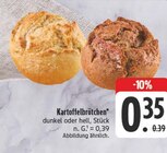 Kartoffelbrötchen Angebote bei E center Weiden für 0,35 €