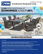 Catalogue Jysk "41 ans : offres exceptionnelles, économisez jusqu'à 60%", 36 pages, à Épinay-sur-Orge, 31/03/2020 - 13/04/2020 Prospectus Jysk "41 ans : offres exceptionnelles, économisez jusqu'à 60%", 36 pages, à Épinay-sur-Orge, 31/03/2020 - 13/04/2020