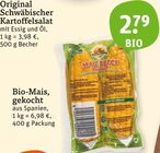 Bio-Mais, gekocht bei tegut im Eiterfeld Prospekt für 2,79 €