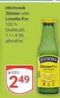 Zitrone Pur von Hitchcock für 2,49 € bei GLOBUS im Angebot Zitrone Pur von Hitchcock im aktuellen GLOBUS Prospekt