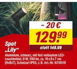 Spot 'Lily' von  im aktuellen toom Baumarkt Prospekt für 129,99 €