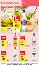Promos Vodka dans le catalogue "Carrefour market" de Carrefour Market Vodka en promo dans le catalogue Carrefour Market à la page 10