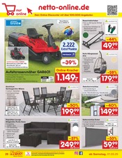 Aktueller Netto Marken-Discount Prospekt mit Gartenmöbel, "Aktuelle Angebote", Seite 40