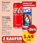 Coca-Cola oder Fanta im Angebot bei Penny in Stuttgart Coca-Cola oder Fanta Angebote bei Penny Stuttgart für 0,99 €
