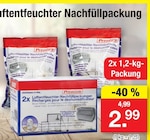 Luftentfeuchter Nachfüllpackung bei Zimmermann im Friesoythe Prospekt für 2,99 €