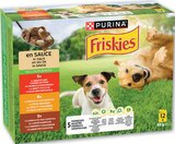 Pâtée en sauce pour chien à la viande et aux légumes - Friskies dans le catalogue Netto