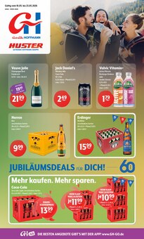 Volvic im Getränke Hoffmann Prospekt "Aktuelle Angebote" mit 8 Seiten (Freiberg)