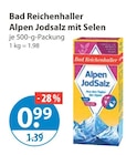 Alpen Jodsalz mit Selen von Bad Reichenhaller im aktuellen V-Markt Prospekt für 0,99 €