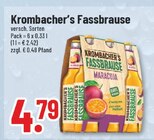 Fassbrause im Angebot bei Trinkgut in Voerde Fassbrause Angebote von Krombacher's bei Trinkgut Voerde für 4,79 €