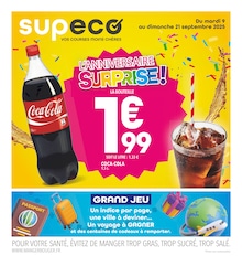 Catalogue Discount Alimentaire Supeco en cours à Seynod et alentours, L'ANNIVERSAIRE SURPRISE !, 16 pages, 09/09/2025 - 21/09/2025