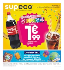 Prospectus Supeco en cours, "L'ANNIVERSAIRE SURPRISE !", page 1 sur 16