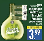 Die jungen Frank'n im EDEKA Prospekt Die jungen Frank'n von GWF im aktuellen EDEKA Prospekt für 3,99 €