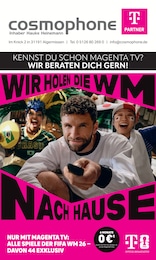 cosmophone Prospekt für Hannover: "WIR HOLEN DIE WM NACH HAUSE", 8 Seiten, 01.05.2026 - 31.05.2026
