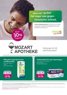 Aktueller mea - meine apotheke Prospekt für Düsseldorf mit  Seiten