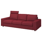 Aktuelle Nackenkissen Angebote bei IKEA in Mönchengladbach Aktuelles 3er-Sofa mit Nackenkissen mit breiten Armlehnen/Lejde rot/braun mit Nackenkissen mit breiten Armlehnen/Lejde rot/braun Angebot bei IKEA in Mönchengladbach ab 719,10 €